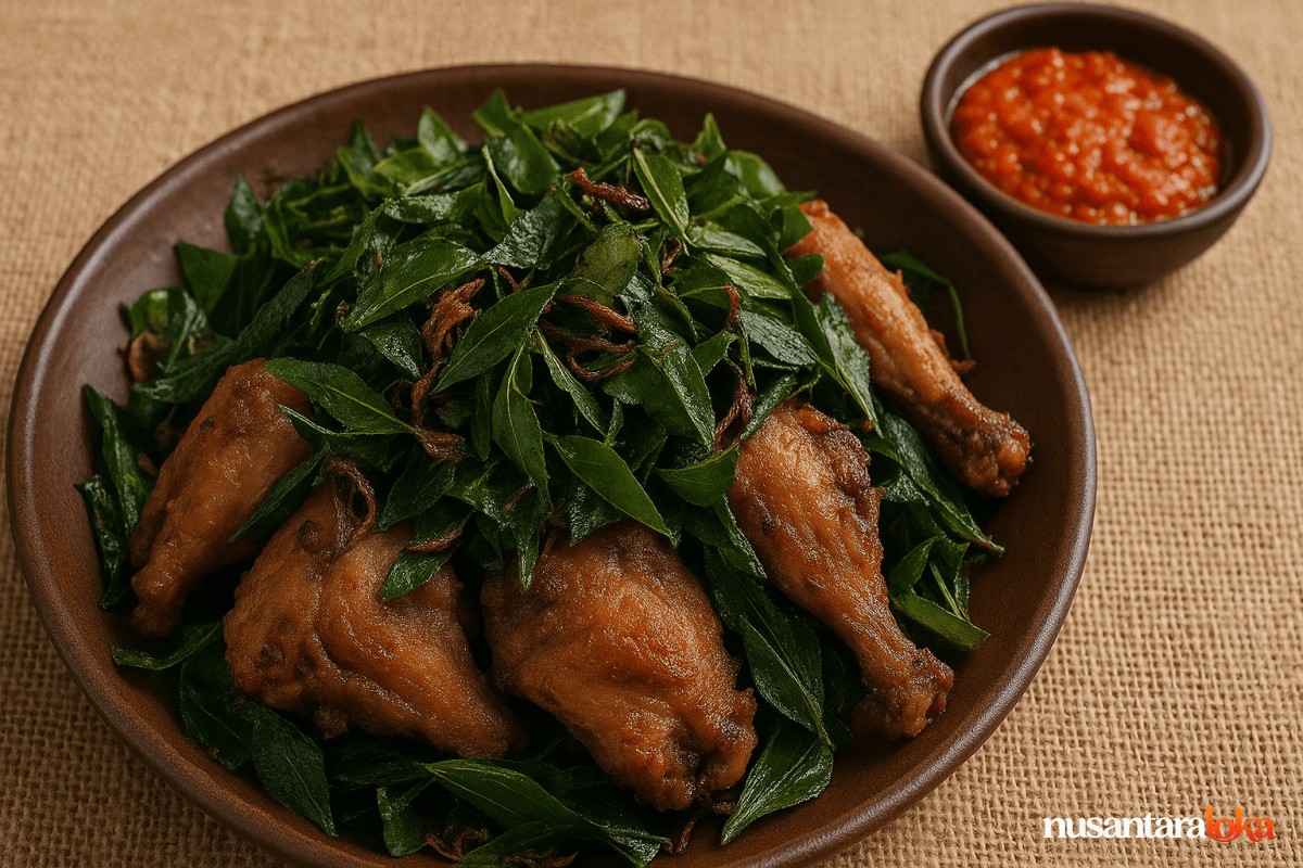 Ayam Tangkap: Savory, Fragrant Herb-Fried Chicken from the Land of Rencong