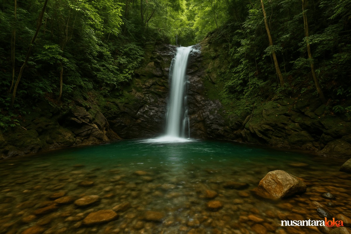 Refreshing at Pria Laot Waterfall: A Hidden Natural Wonder in Sabang